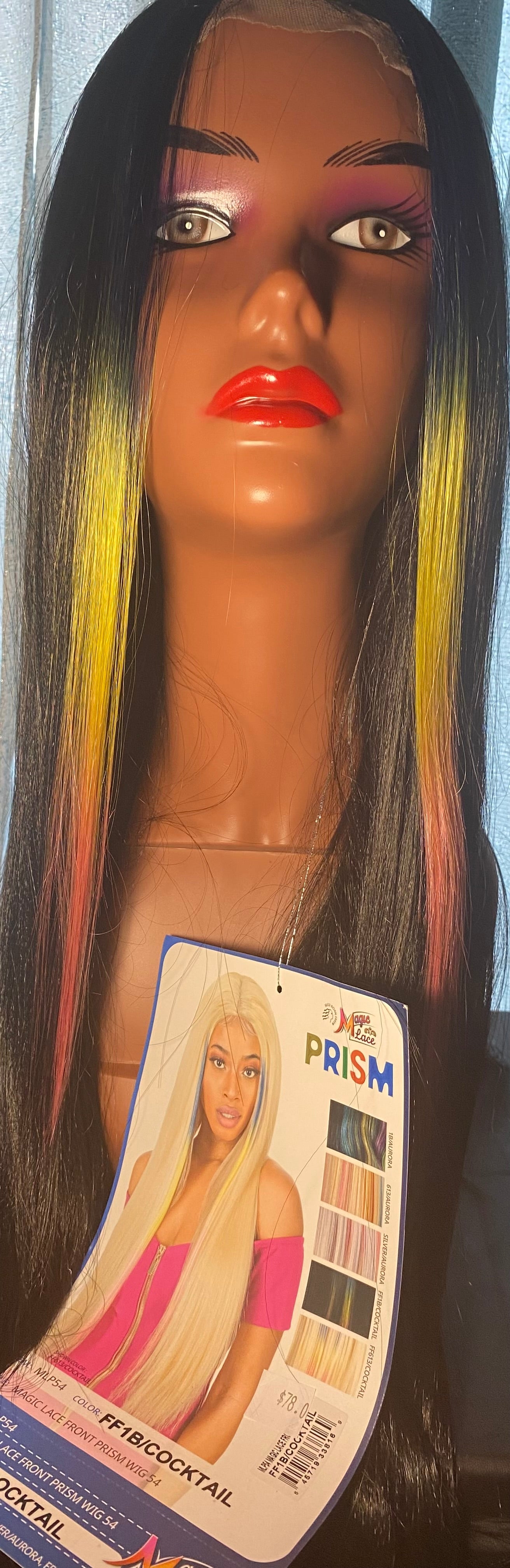 magic lace front prism wig
