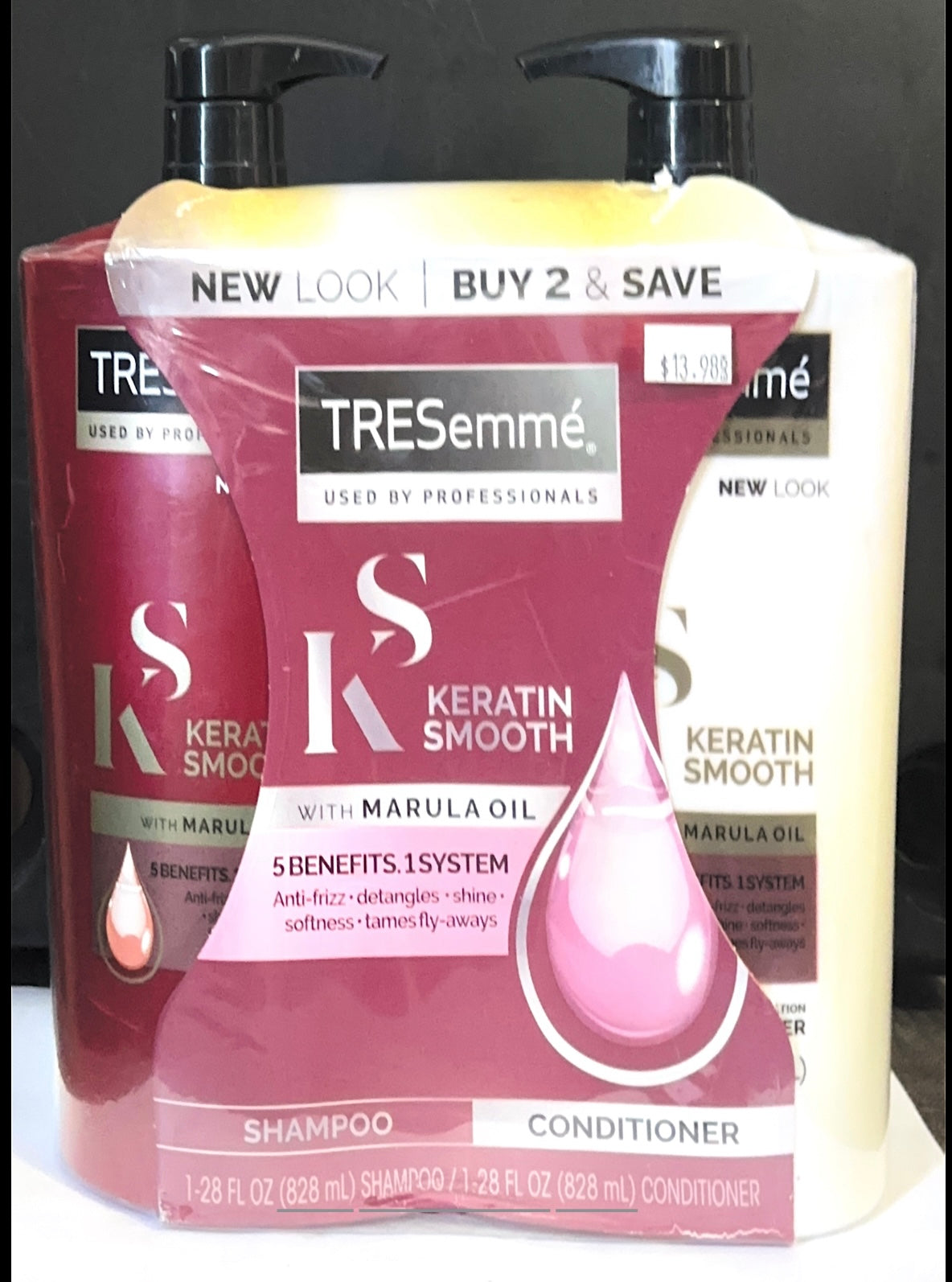 Tresemmé keratin smooth shampoo and conditioner set