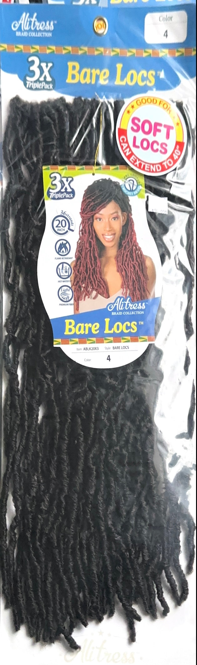 20” Soft locs 3X bundle
