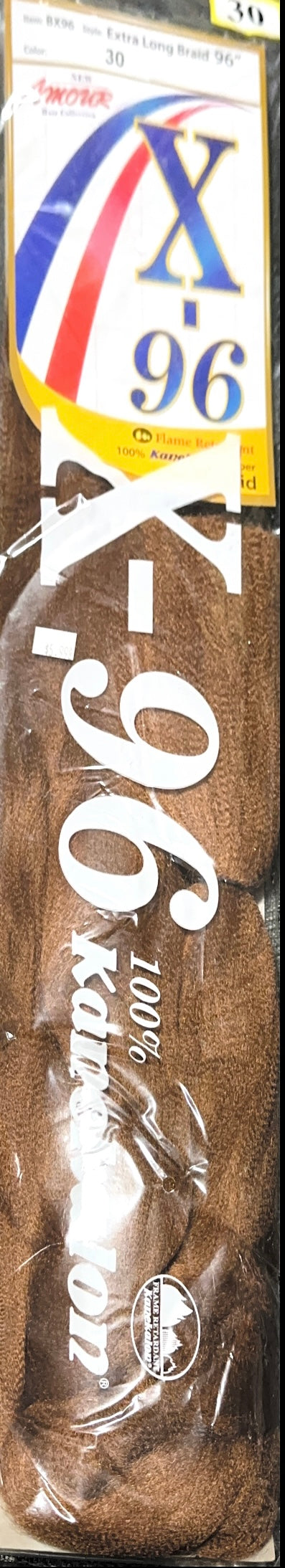 X-96” kanekalon braid