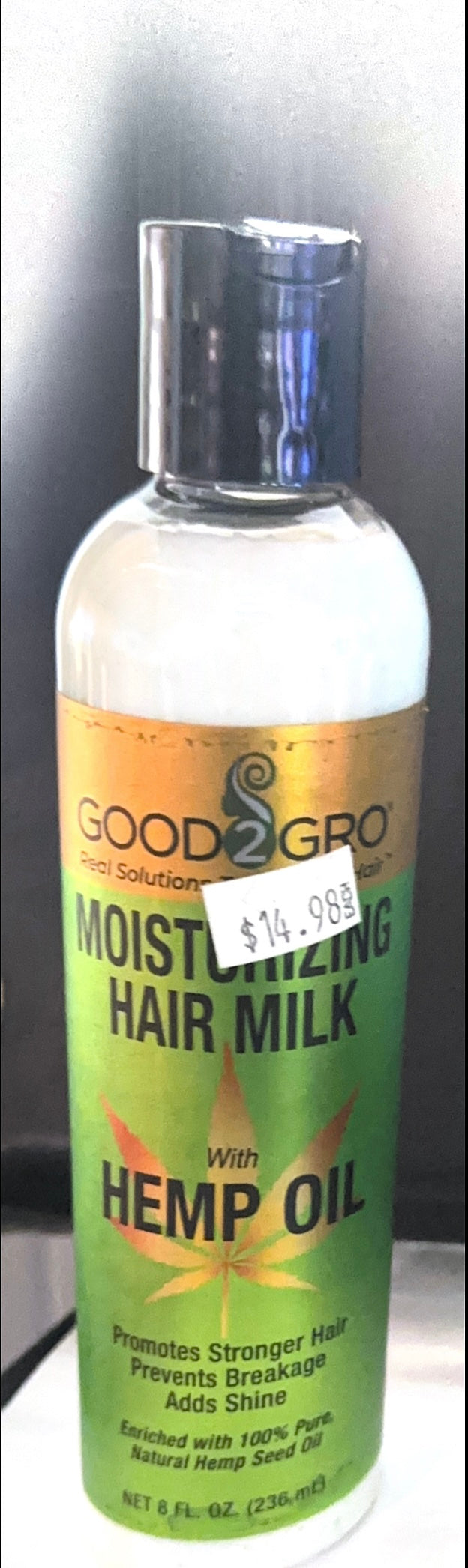 Good2Gro moisturizing hair milk with hemp oil