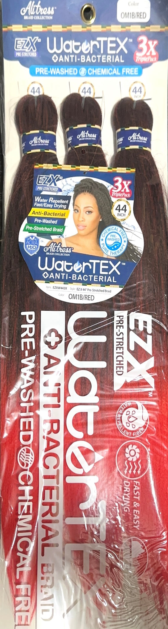 3X triple pack watertex + Anti- Bacterial 44"