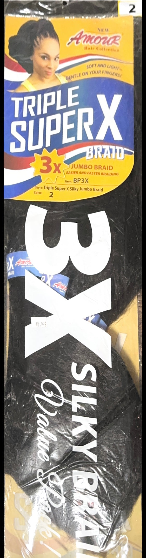 Triple super 3X braid