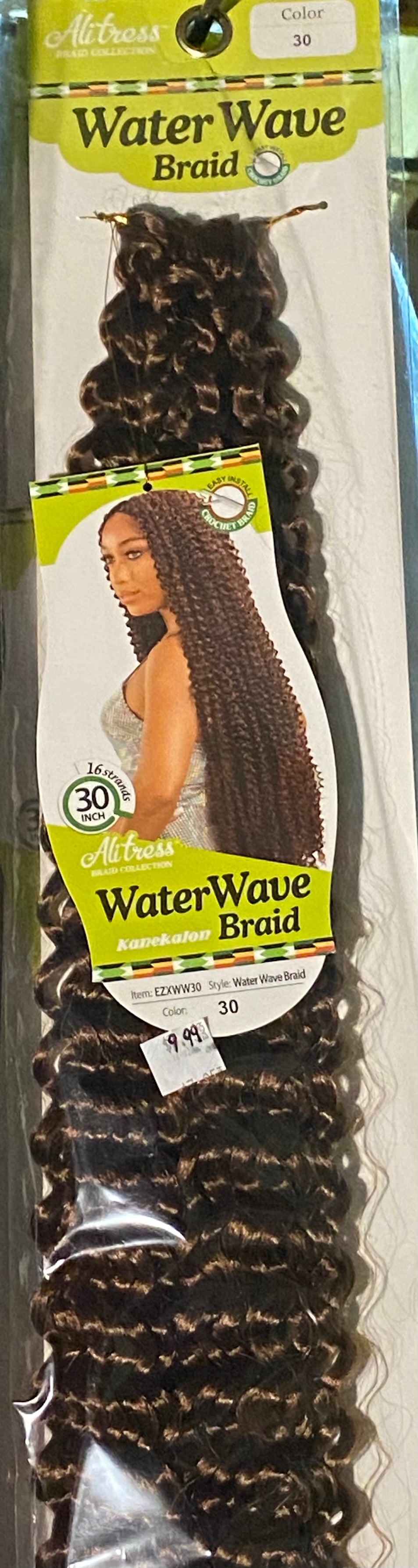 water wave braid 30"