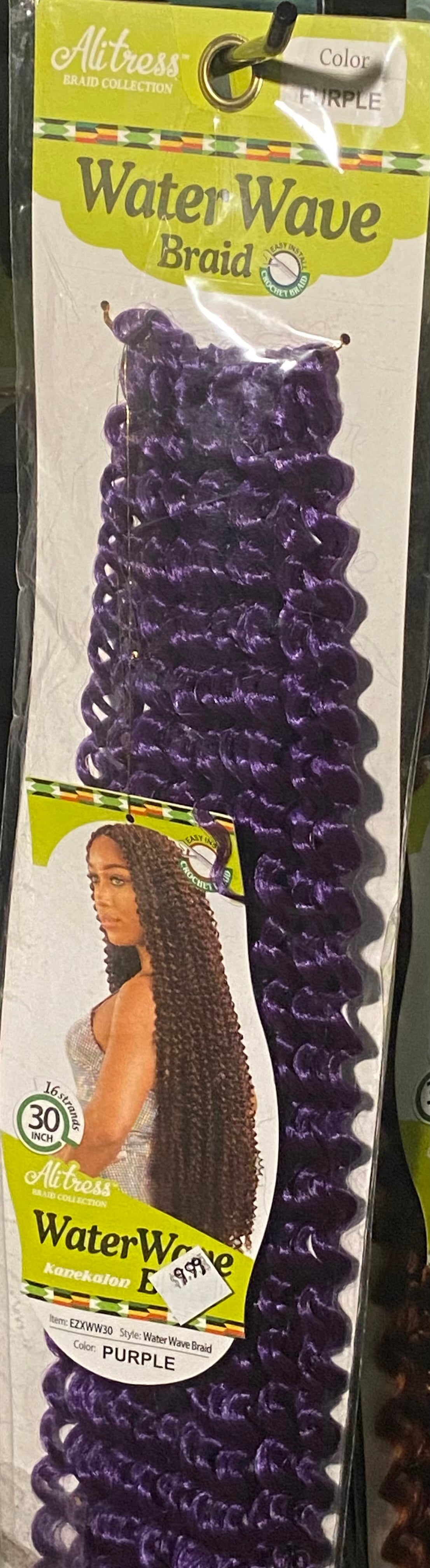 water wave braid 30"