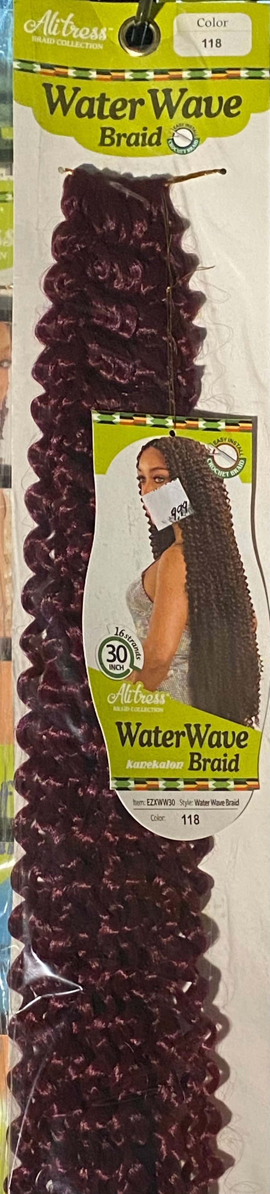 water wave braid 30"