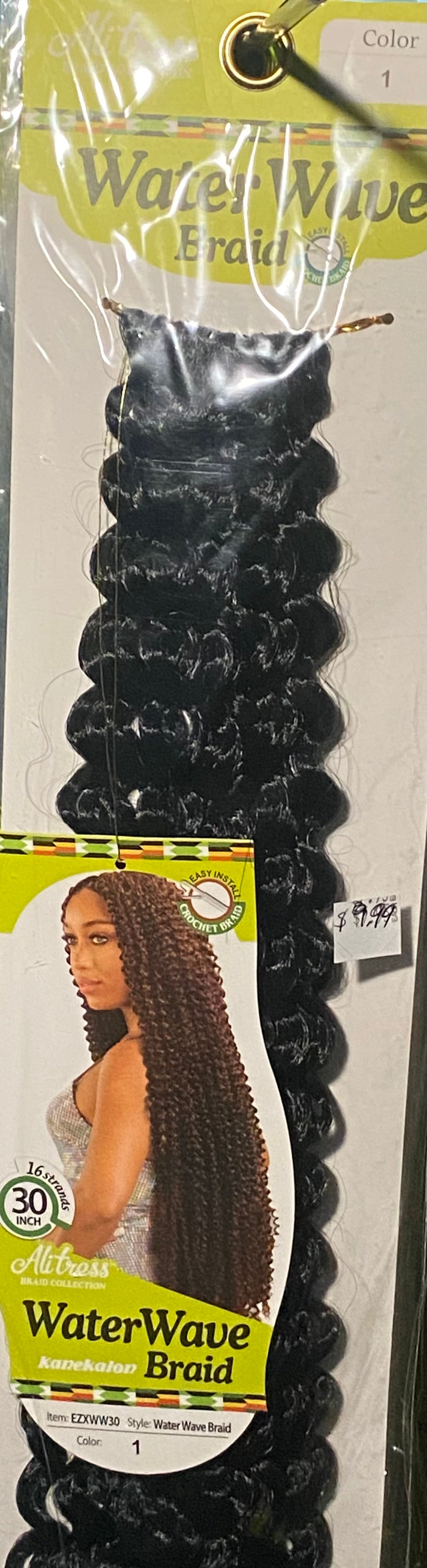 water wave braid 30"