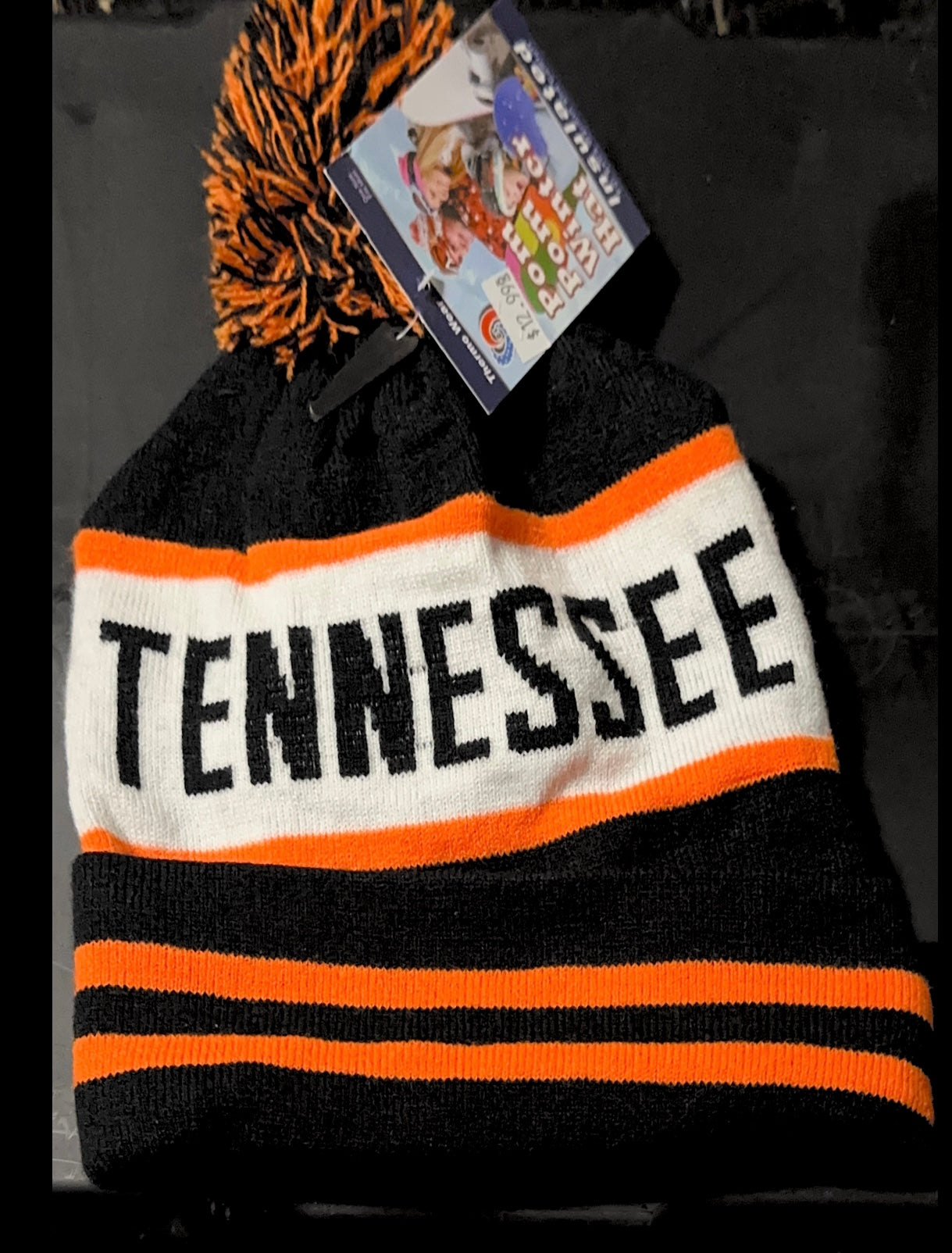 Universal Isolated Pom Pom winter hat