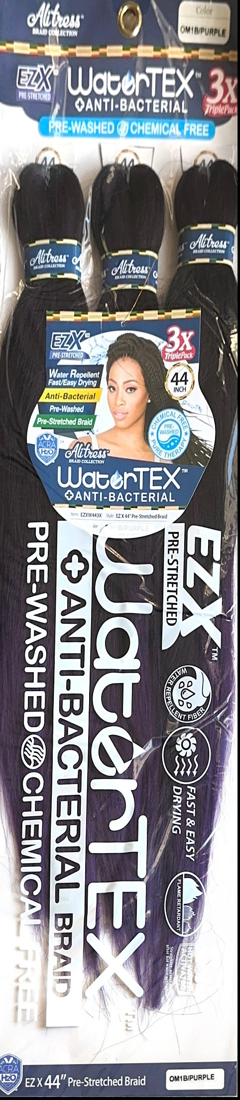3X triple pack watertex + Anti- Bacterial 44"