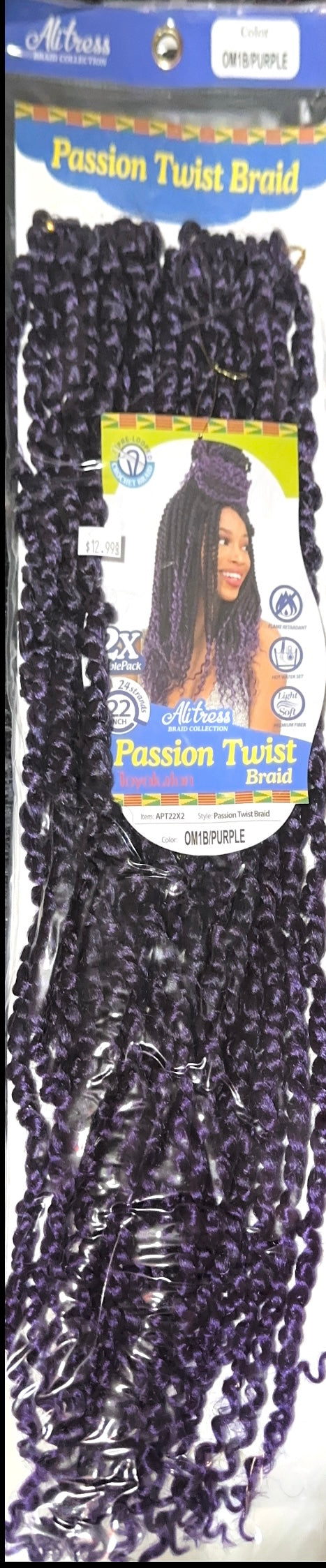 Passion twist crochet