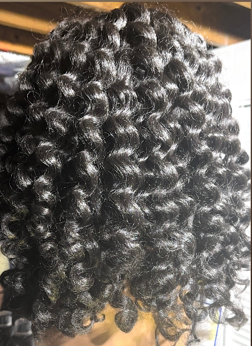 magic lace front braid wig