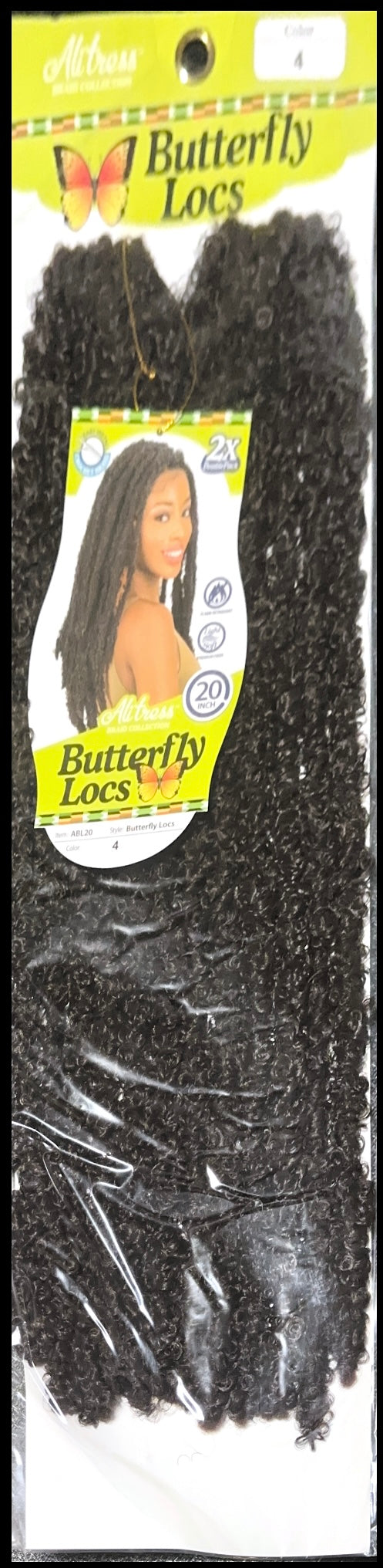 Butterfly locs 20”