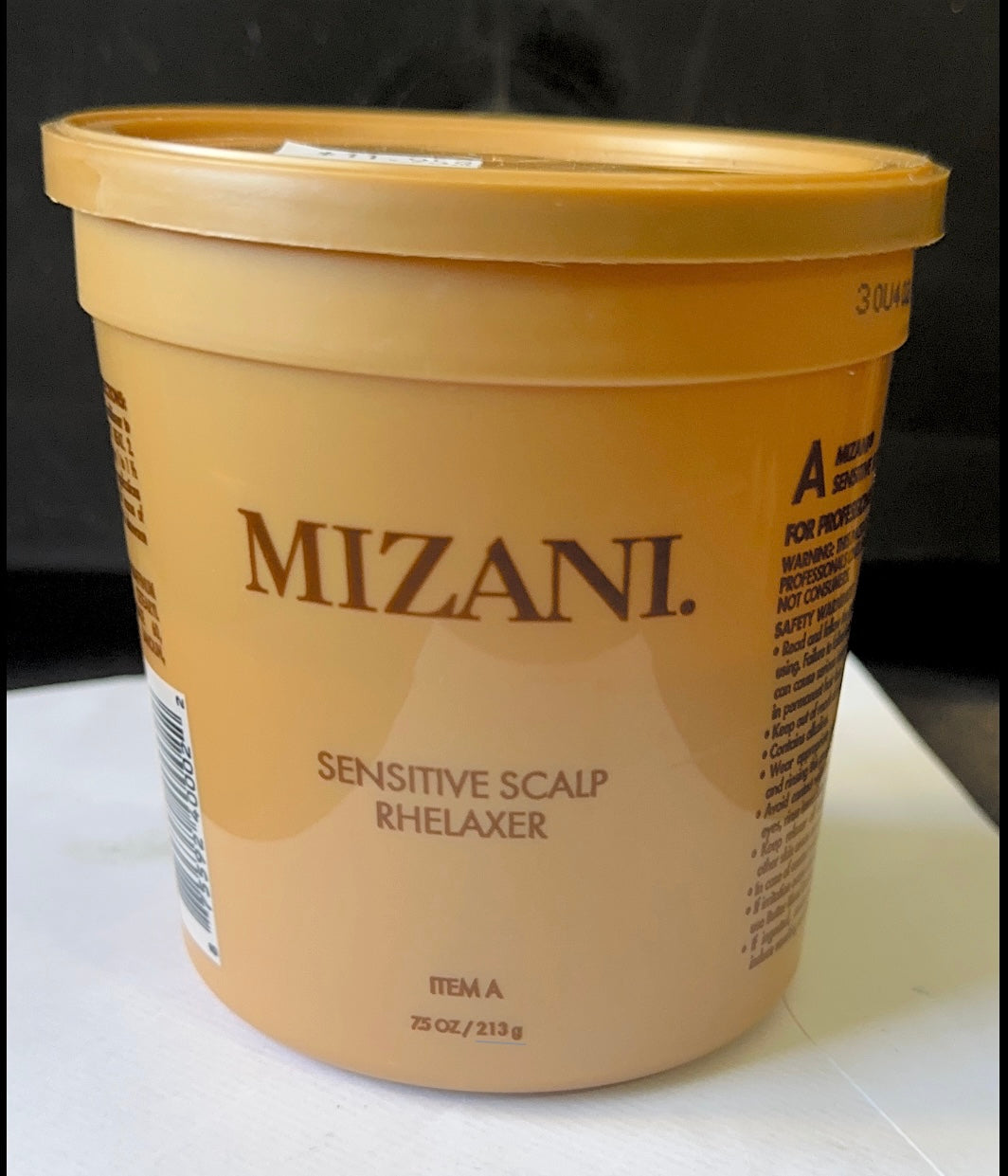 Mizani hair relaxer Sensitive scalp 75oz