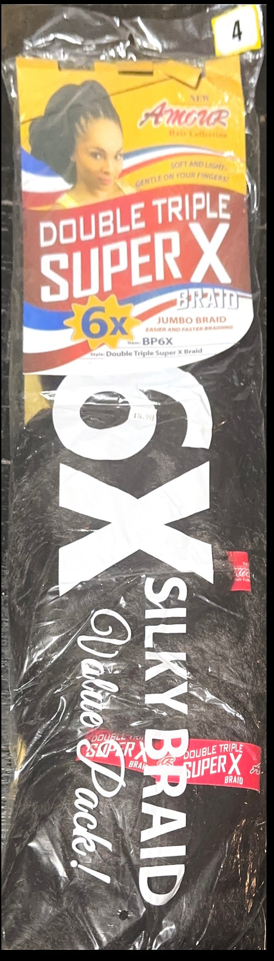 Double triple super 6X braid