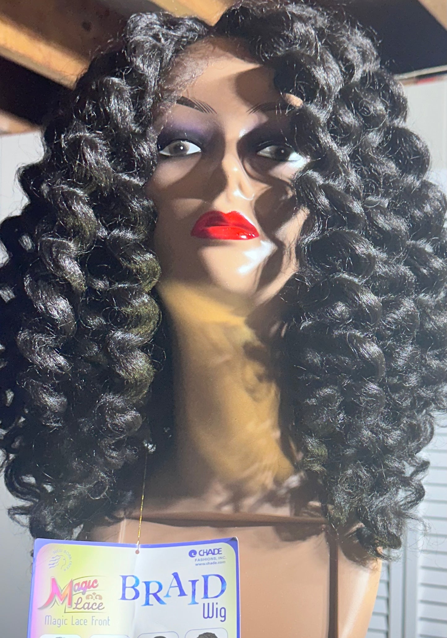 magic lace front braid wig