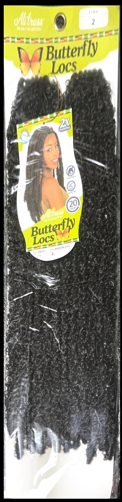 Butterfly locs 20”