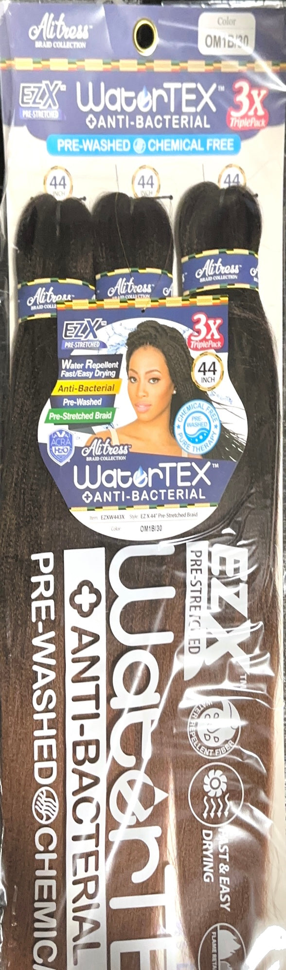 3X triple pack watertex + Anti- Bacterial 44"