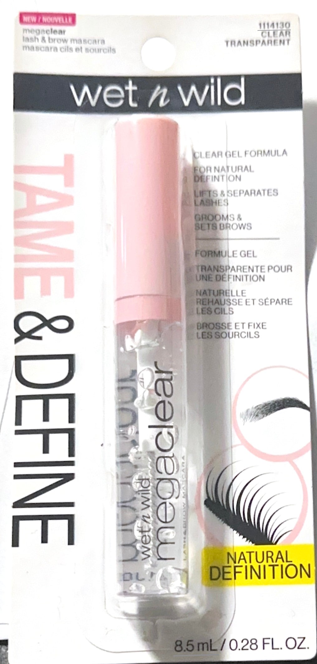 Wet n wild mega clear lash and brow mascara
