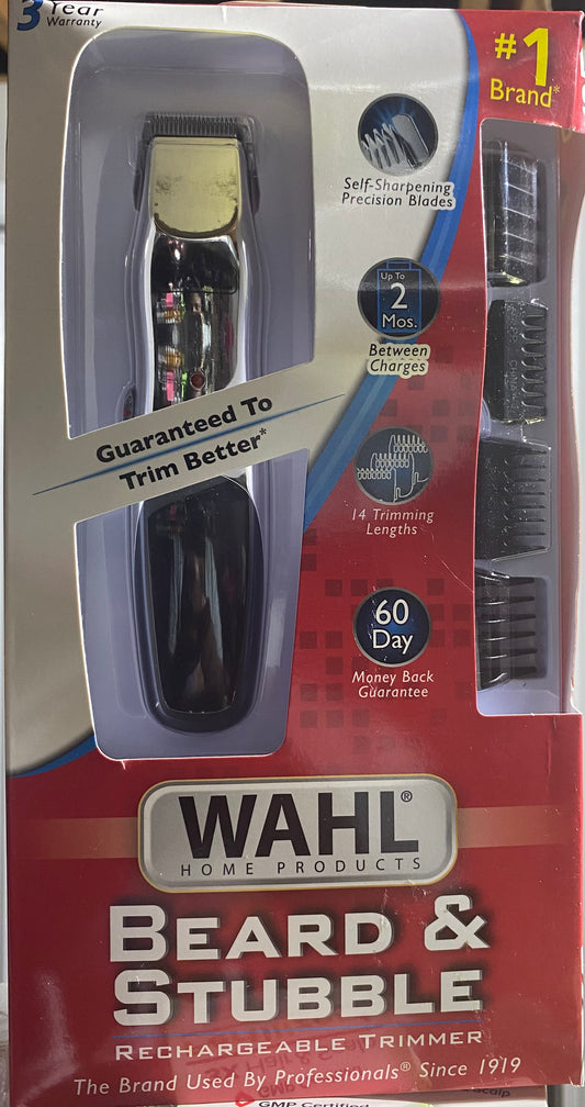 beard & stubble reachargable trimmer