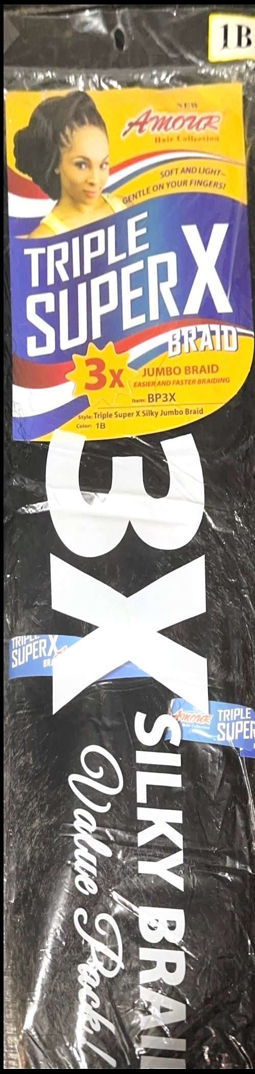 Triple super 3X braid