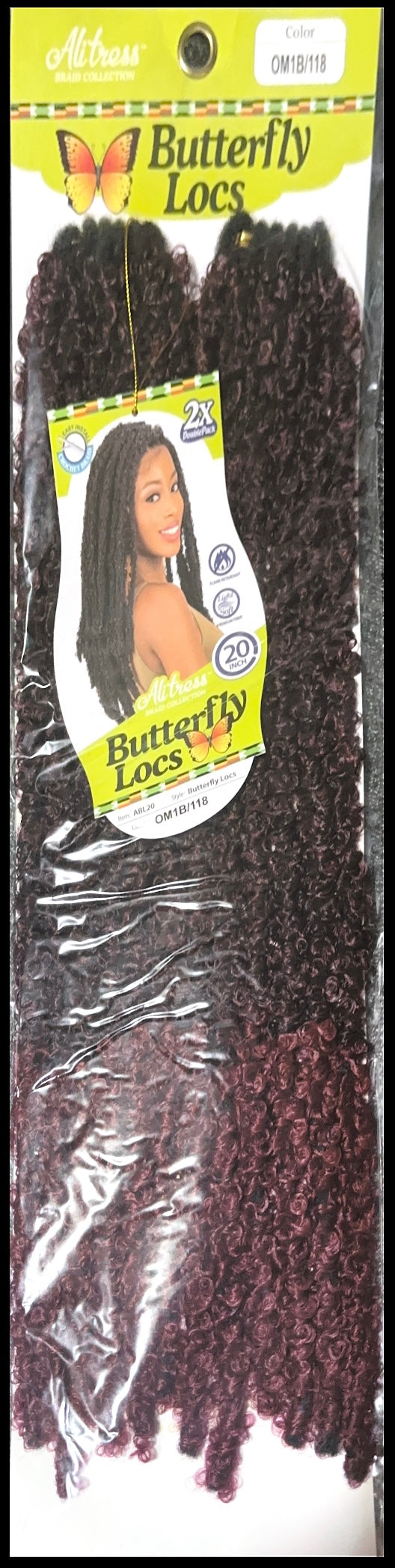 Butterfly locs 20”