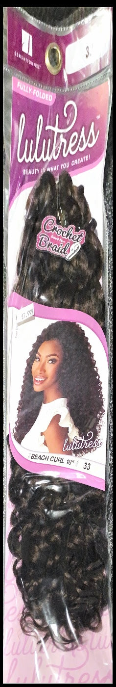 lulutress beach curl 18"