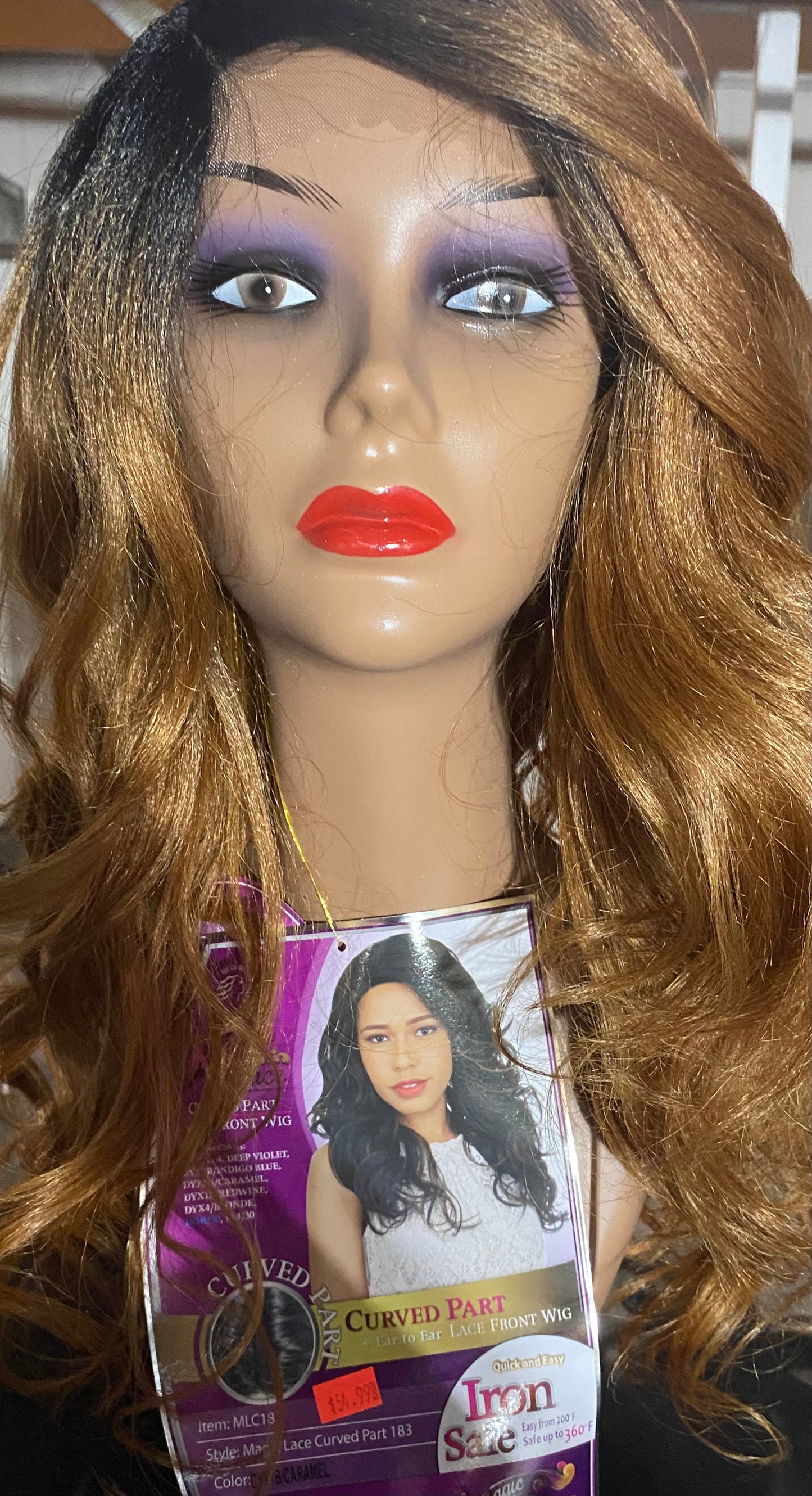 magic lace curved part