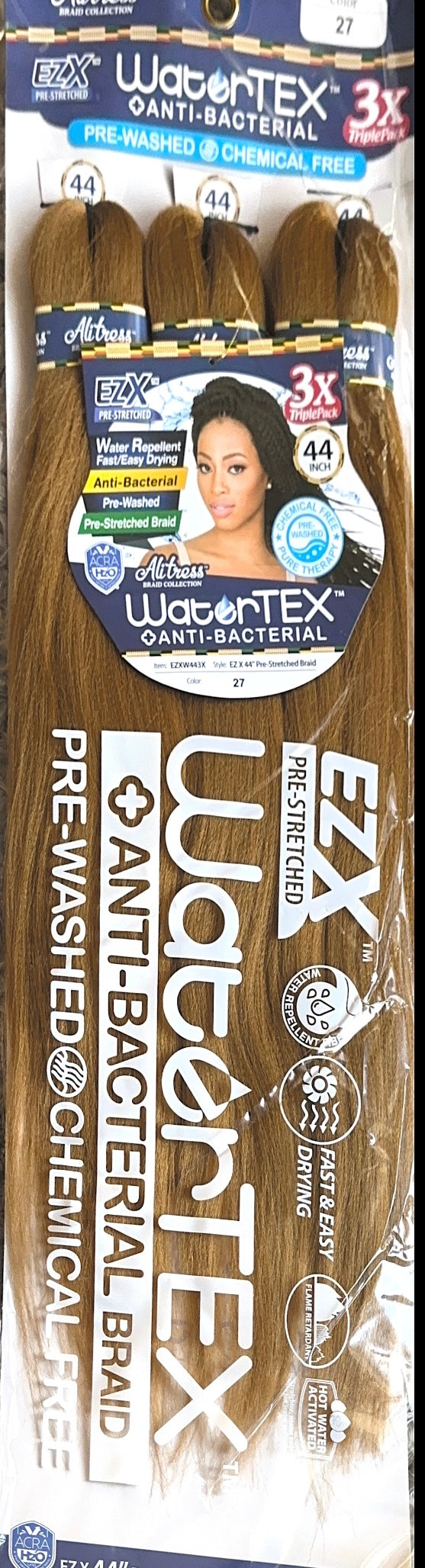 3X triple pack watertex + Anti- Bacterial 44"