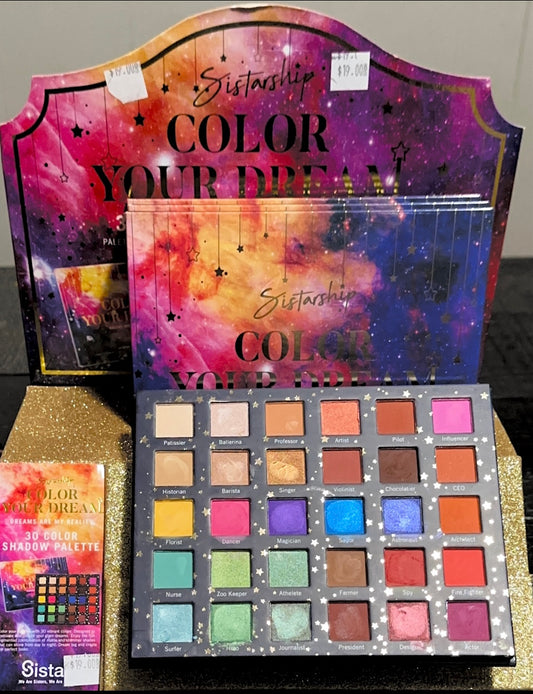 Color your dream 30 Color shadow palette