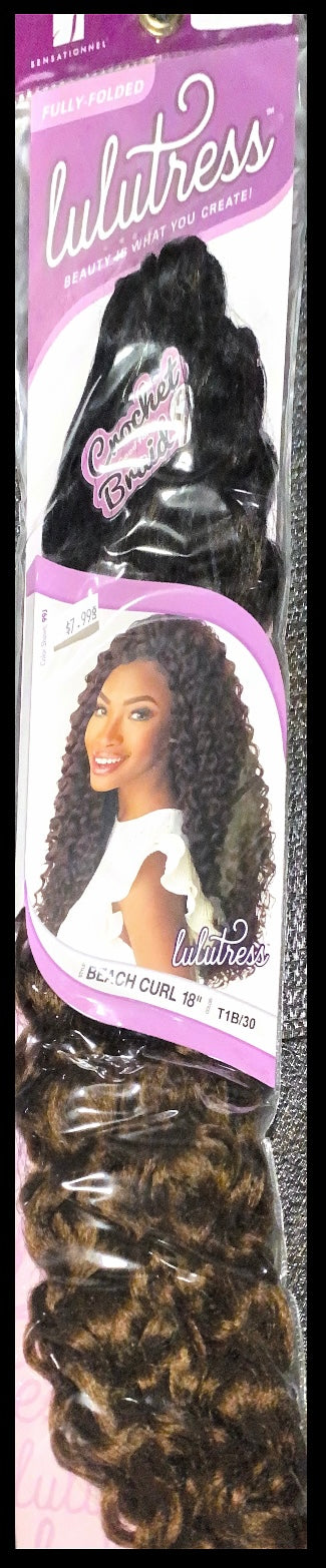 lulutress beach curl 18"
