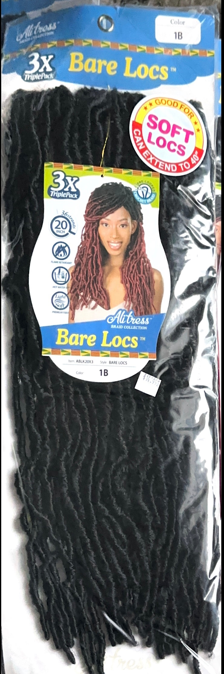 20” Soft locs 3X bundle