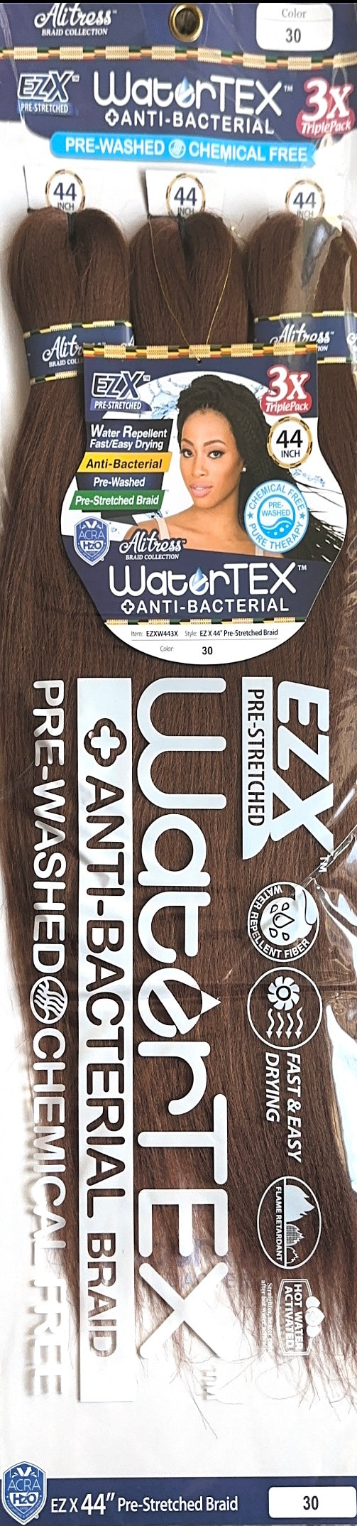 3X triple pack watertex + Anti- Bacterial 44"