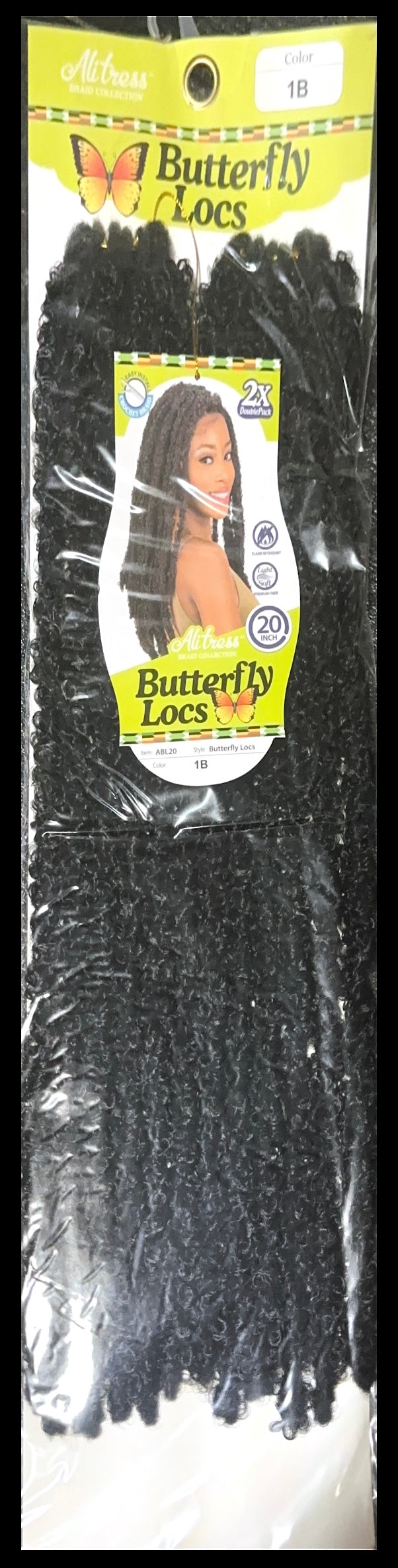 Butterfly locs 20”