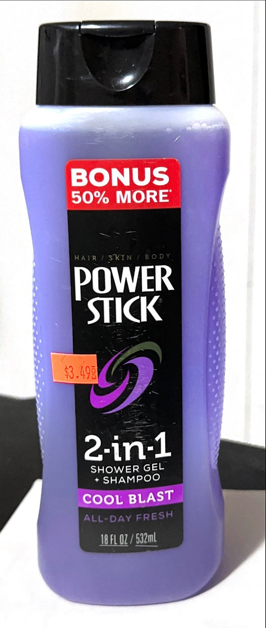 2-in-1 shower gel shampoo