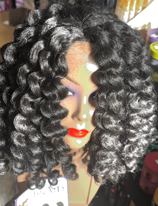 magic lace front braid wig