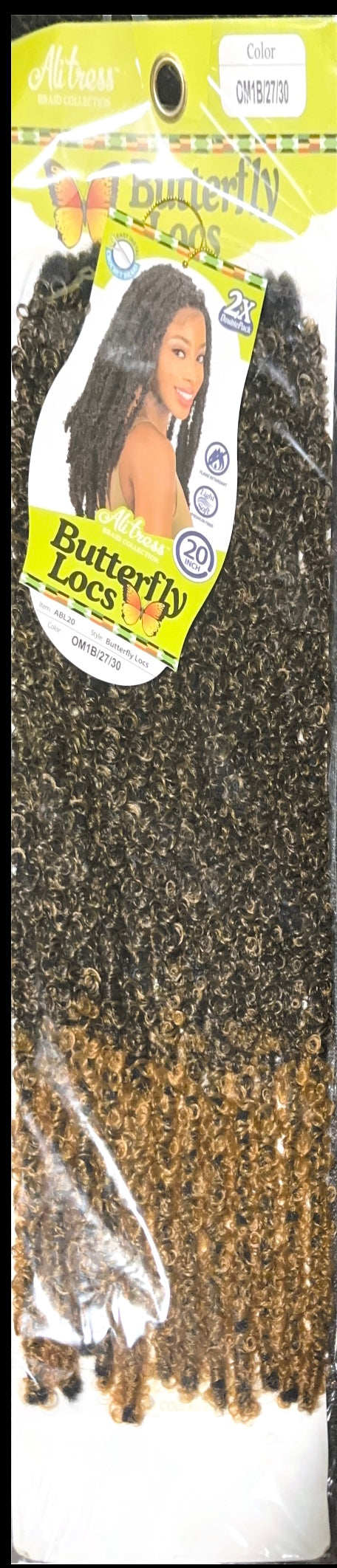 Butterfly locs 20”