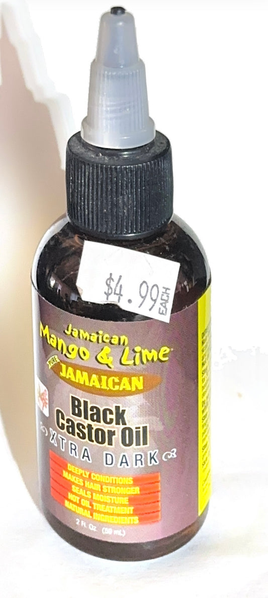 mango & lime black castor oil