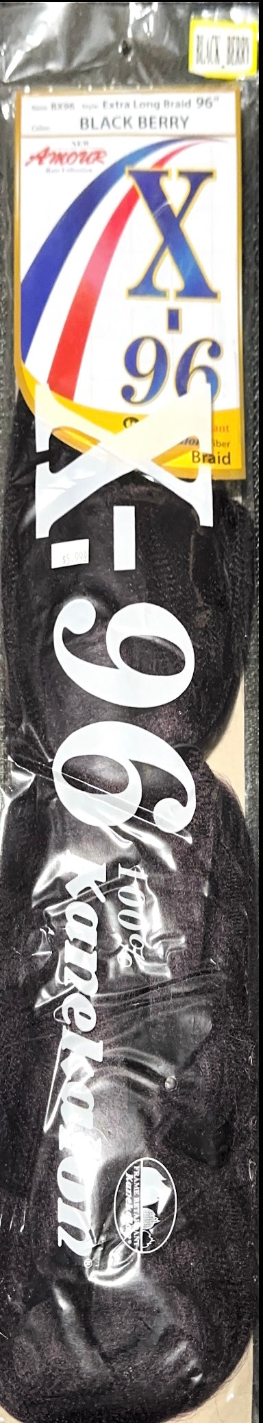 X-96” kanekalon braid
