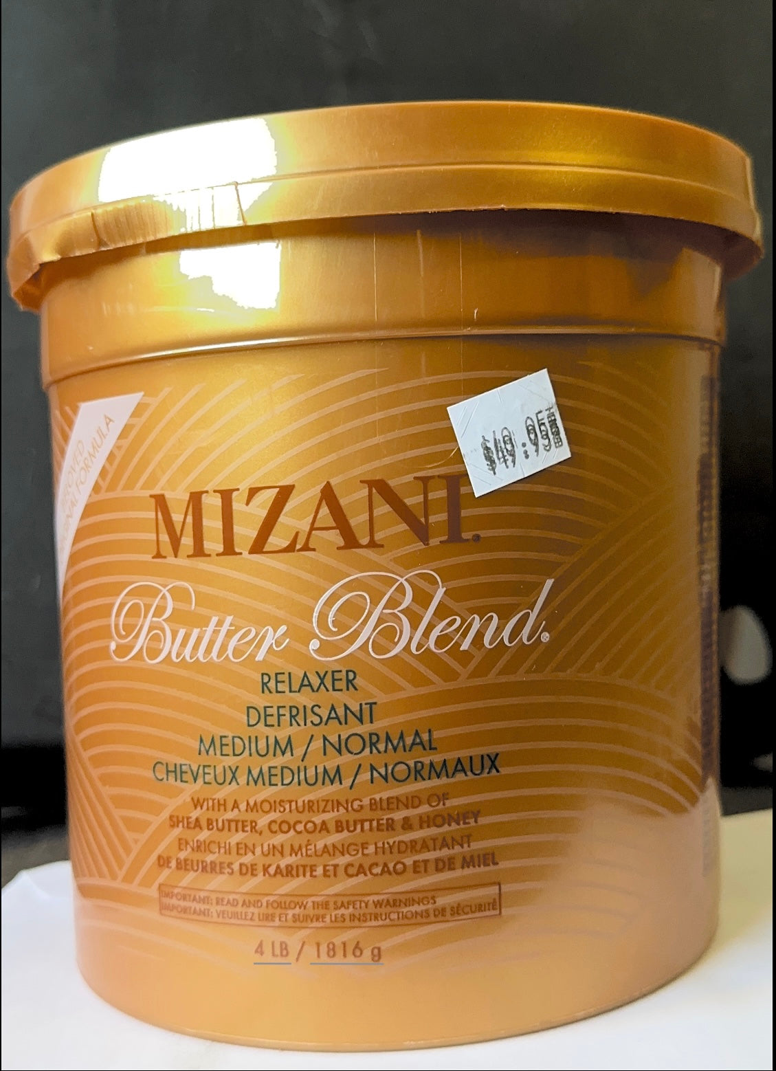 Mizani butter blend relaxer 4LB