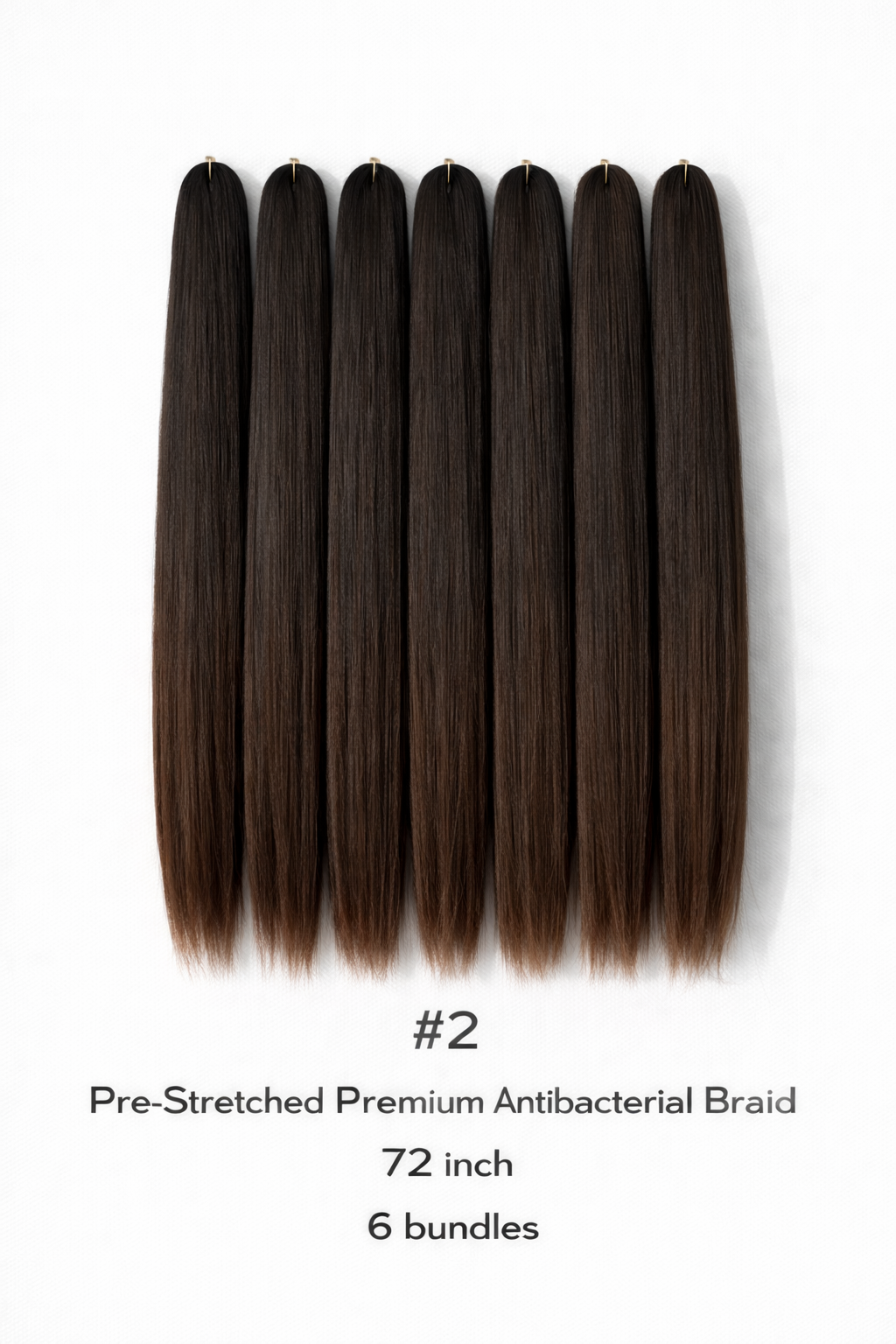 #6 bundle braiding hair