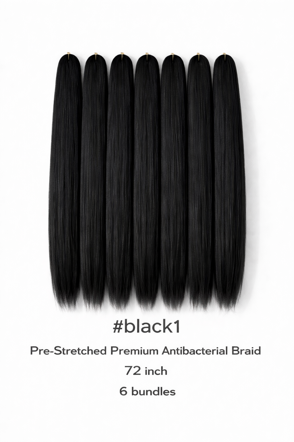 #6 bundle braiding hair