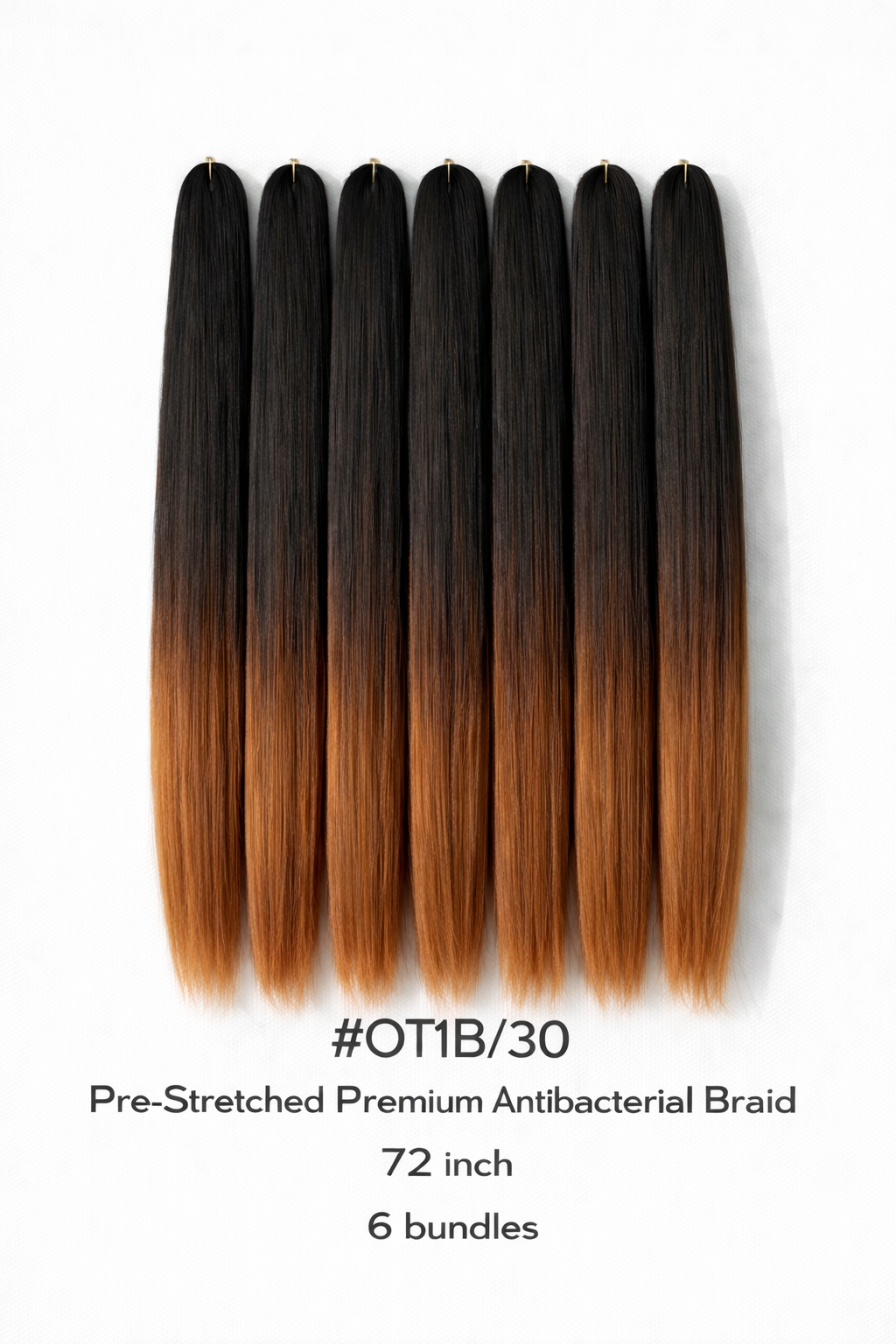 6X Bundle Xpression pre-streched 58"