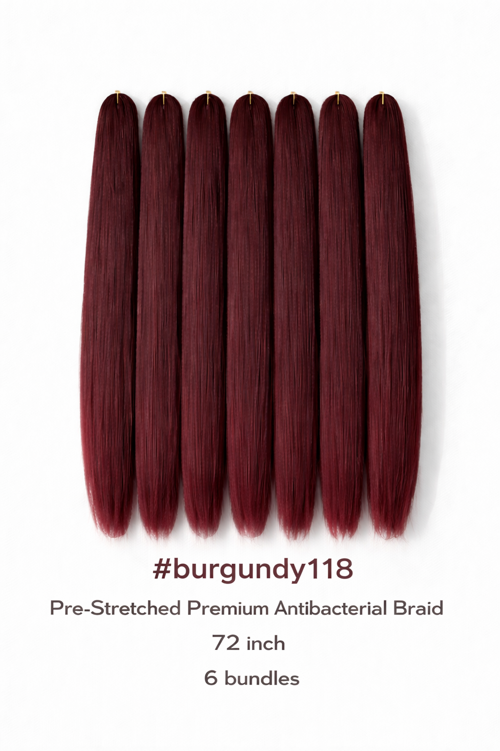 #6 bundle braiding hair