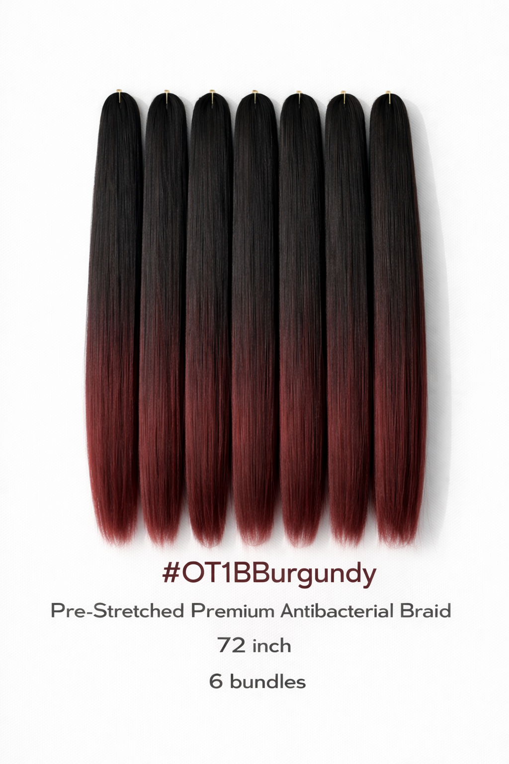 #6 bundle braiding hair