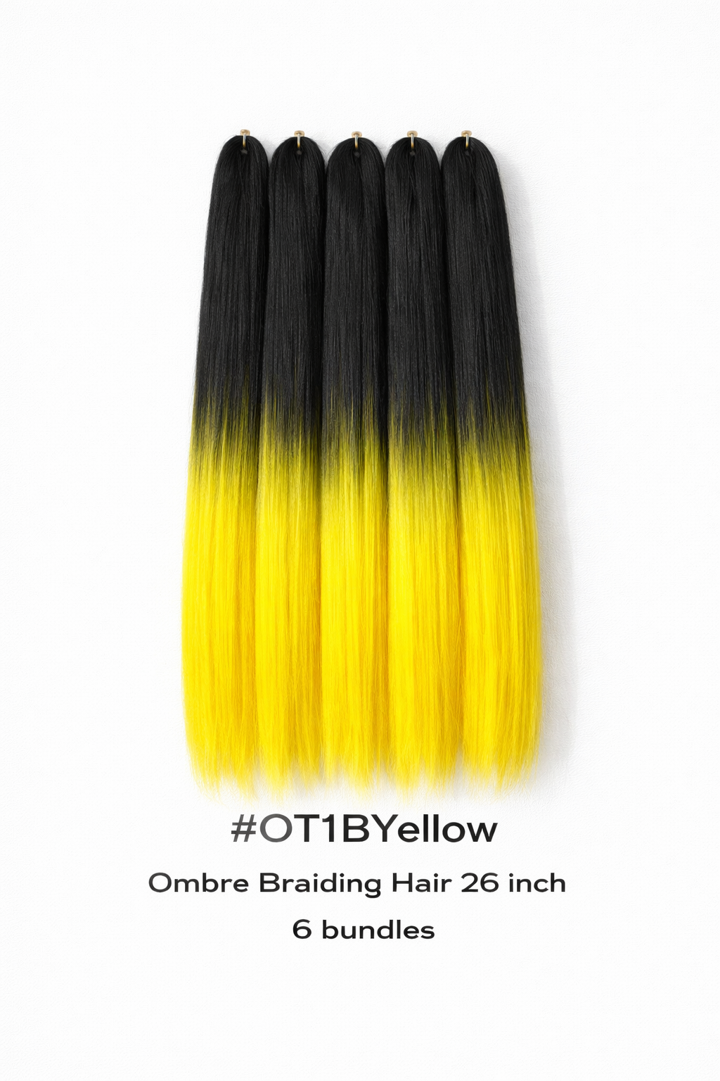 6X Bundle Xpression pre-streched 58"