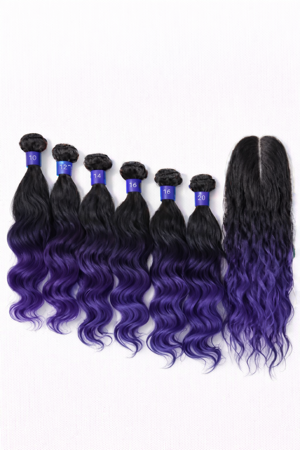 Remi touch Brazilian 100% human hair quality natural wave with top closure and bangs