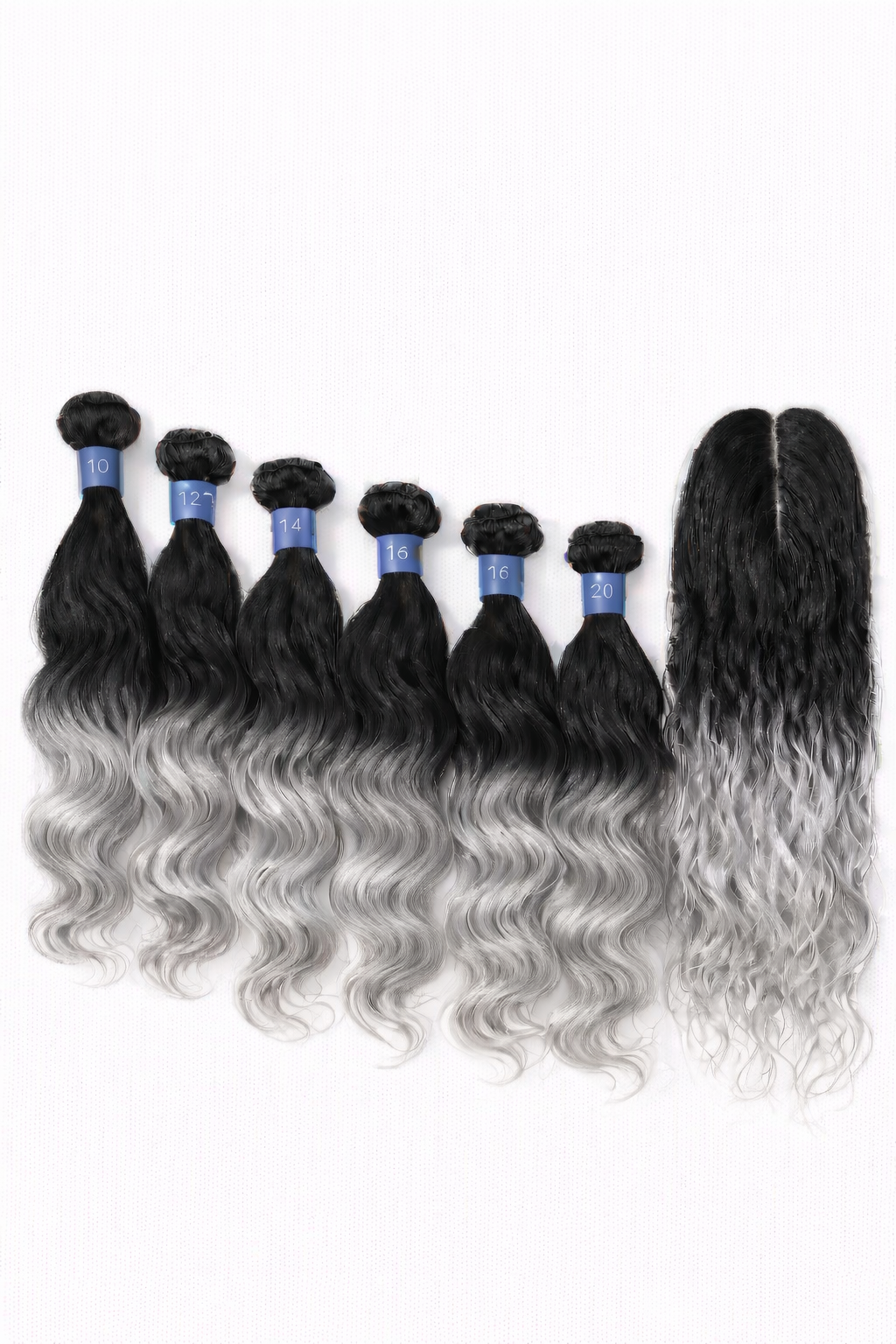 Remi touch Brazilian 100% human hair quality natural wave with top closure and bangs