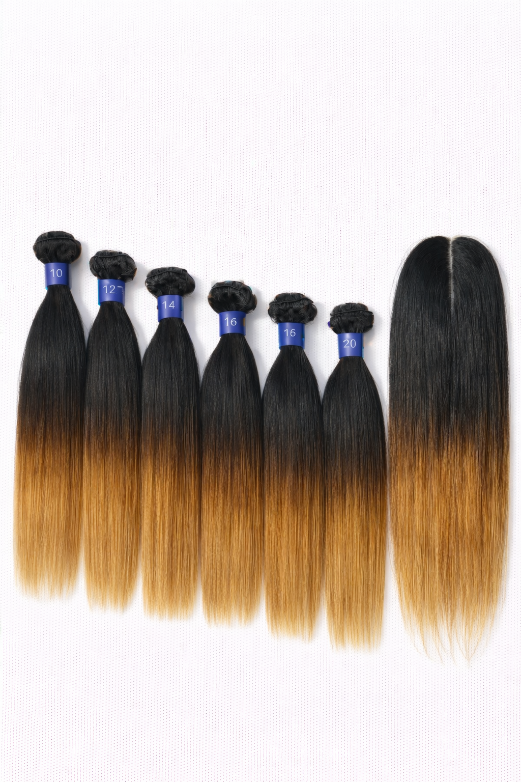 8pcs Remi touch 100% human hair quality Brazilian straight with closure and bangs