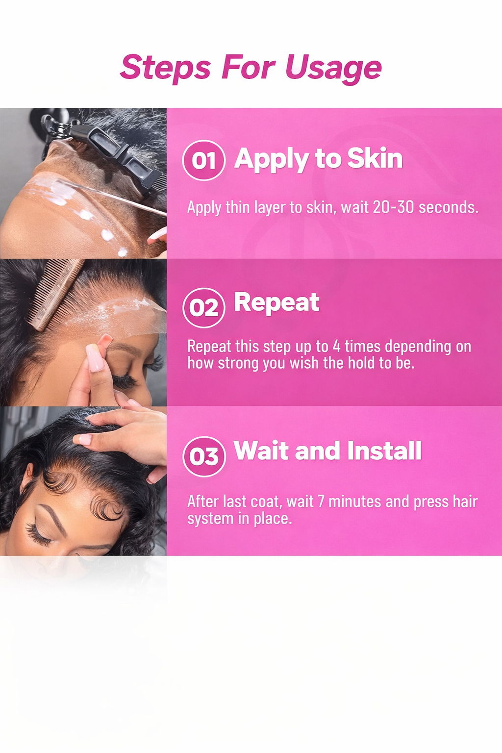 Fatima Lace glue invisible & extreme hold