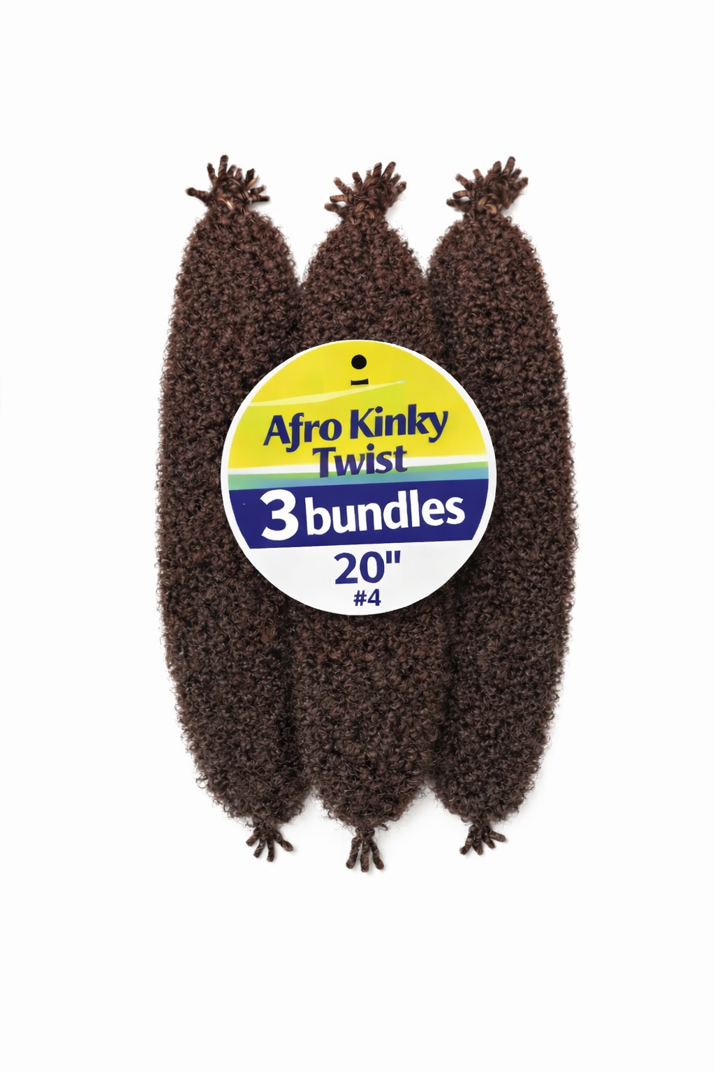 3X giro afro rizado 20”